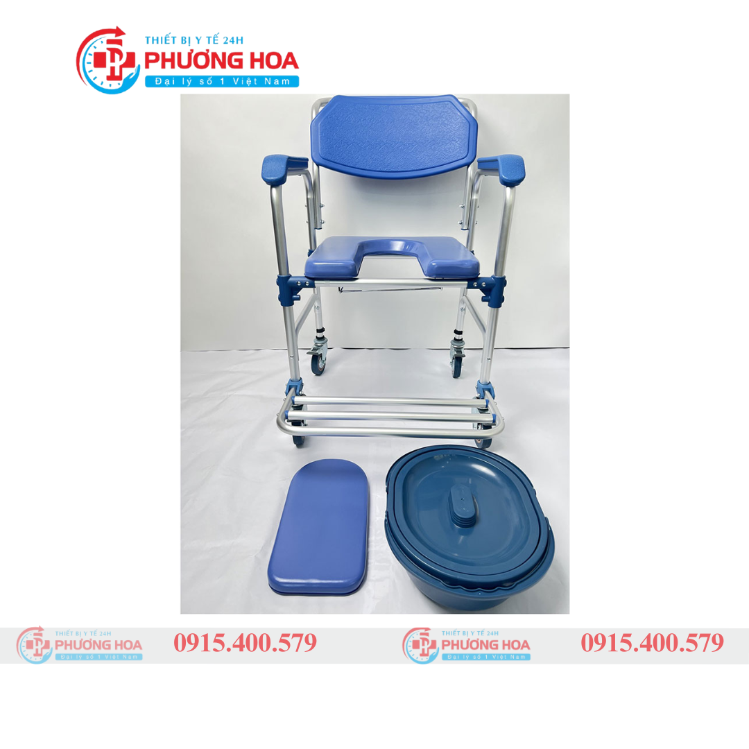 Ghế Bô Xe Lăn Ghế Tắm Ghế Ngồi GBM-017
